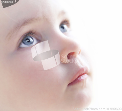 Image of Child's face close up