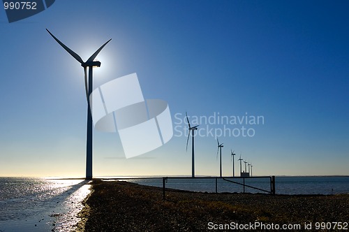 Image of Wind power stations