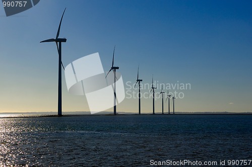 Image of Wind power stations