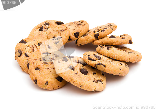 Image of Cookies with chocolate 