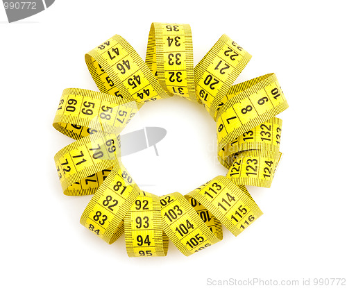 Image of Yellow measuring tape