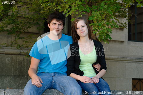 Image of Happy Teen Couple