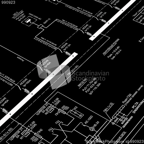 Image of  engineering  electrica scheme