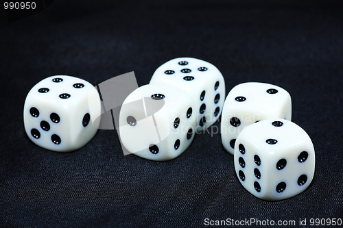 Image of Detail of dice 