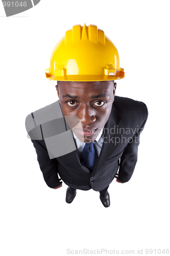 Image of African engineer businessman 