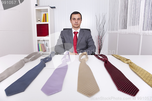 Image of Chousing the best necktie for a working day