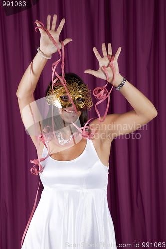 Image of Mysterious sexy woman