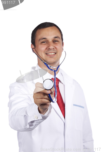 Image of Friendly male doctor