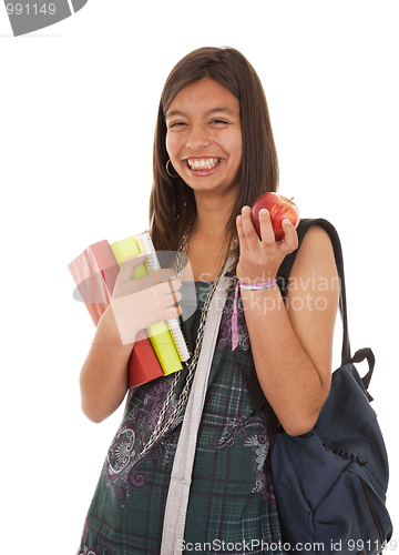 Image of Teenager ready to go back to school