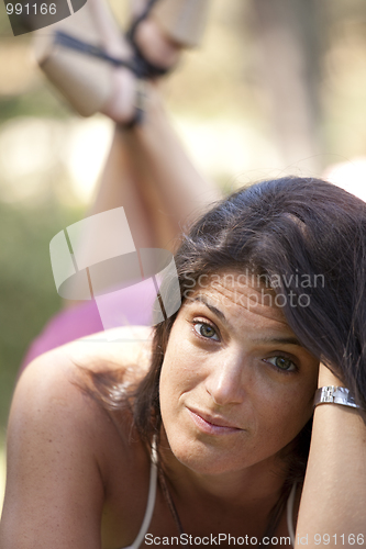 Image of Beautiful woman portrait