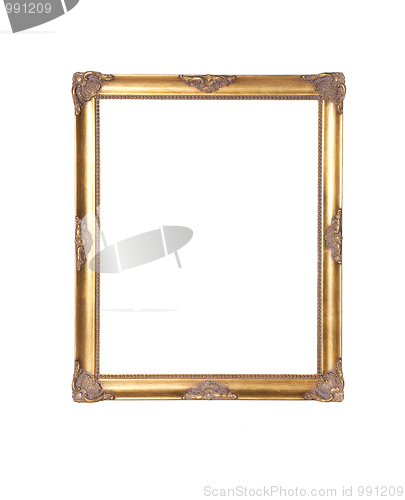 Image of Old picture wood frame