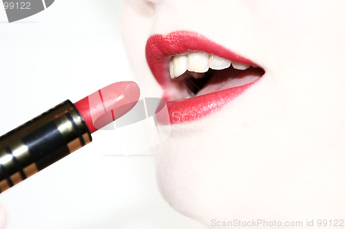 Image of red lips