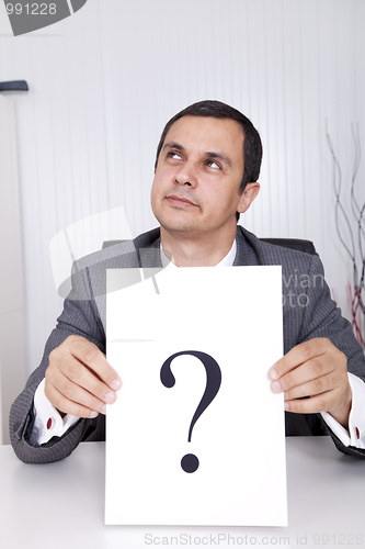 Image of Businessman question