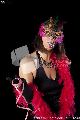 Image of Mysterious woman