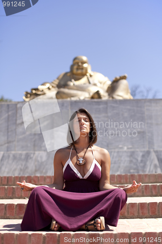 Image of Buddha meditation