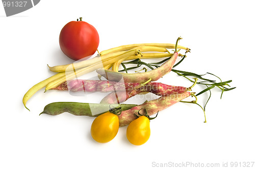 Image of Beans with Tomatoes