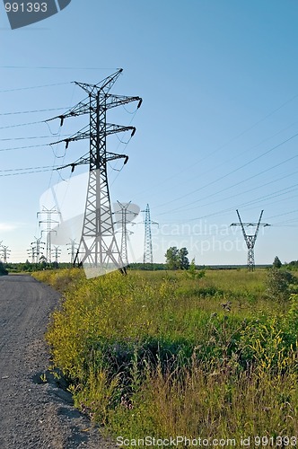 Image of Electric Power pylons