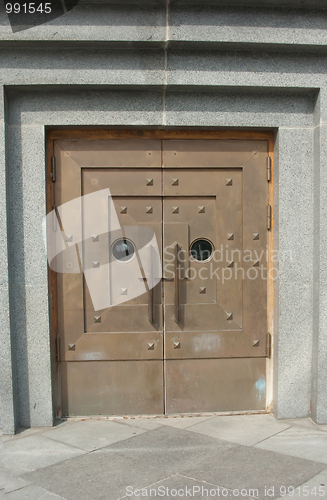 Image of iron door