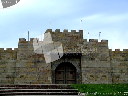 Image of Medieval fortress entrance