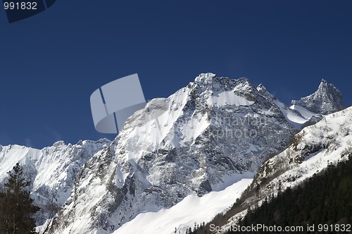 Image of Caucasus Mountains. Sofrudzhu.