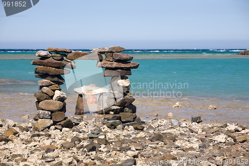 Image of beach seascape