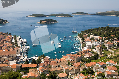 Image of town of Hvar, Croatia