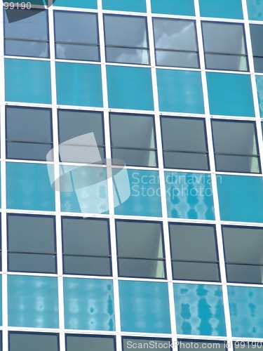 Image of Green Skyscraper detail