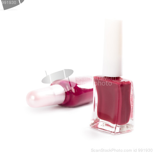 Image of two bottles of nail polish