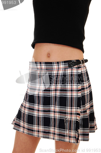 Image of Girl in skirt.