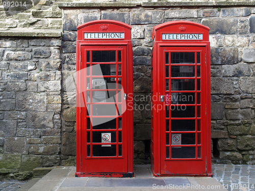 Image of London telephone box
