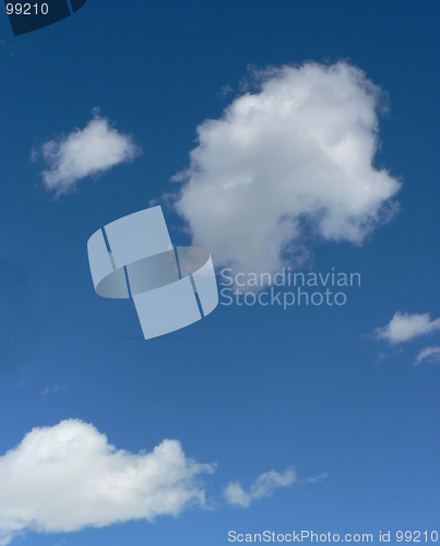 Image of Clouds in the blue