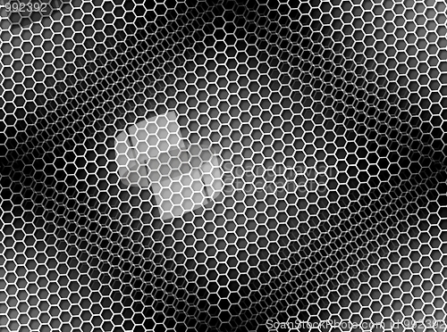 Image of Honeycomb Background Seamless BW