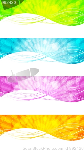 Image of Abstract banners