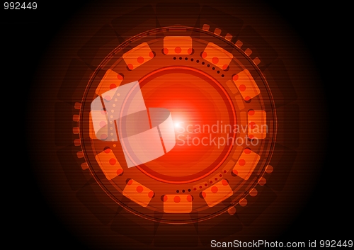 Image of Black and red background