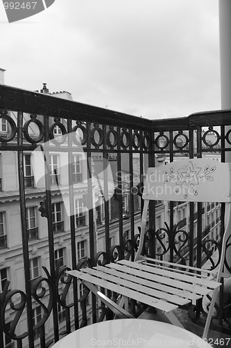 Image of On a Balcony in Paris