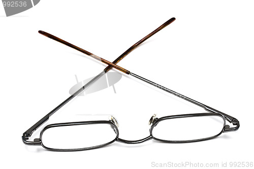 Image of Reading glasses isolated on white