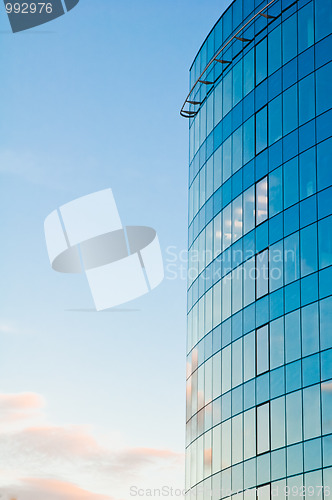 Image of Glass windows centre business