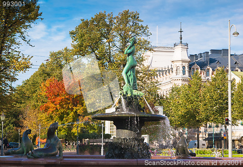 Image of Fountain Havis Amanda in Helsinki