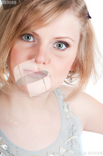 Image of Portrait of beautiful woman
