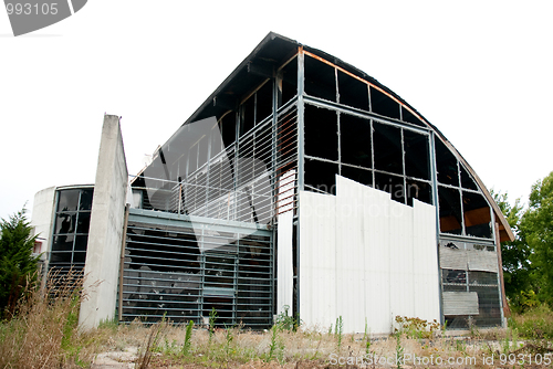 Image of Abandoned modern building