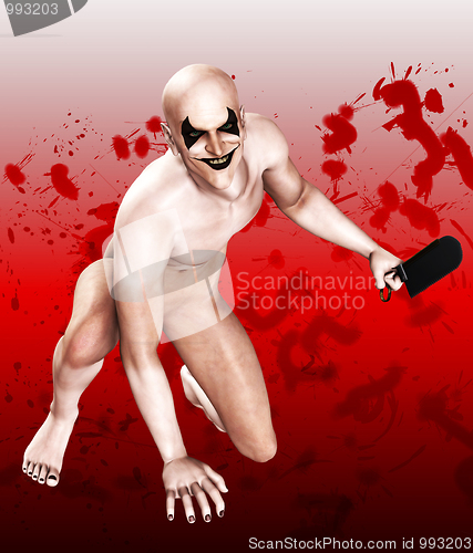 Image of Bloody Bone Saw Clown 