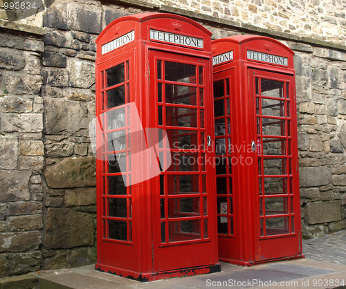 Image of London telephone box