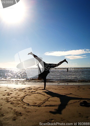 Image of Peace at the beach