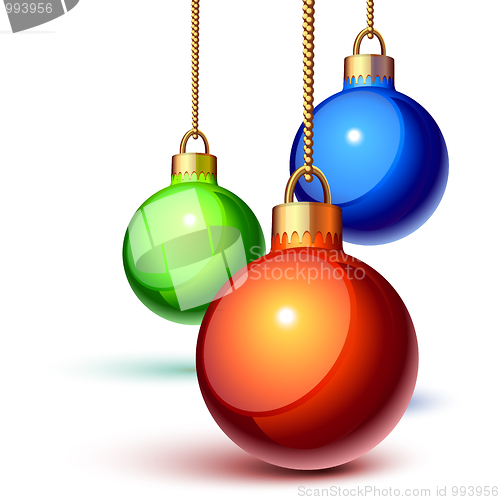 Image of Christmas ornaments