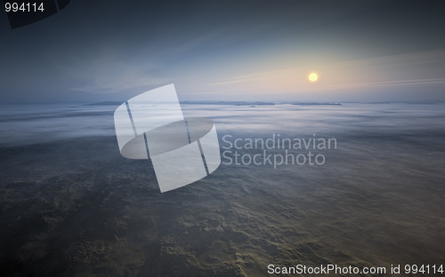 Image of desert sunrise