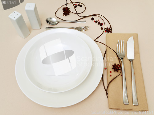 Image of place settings
