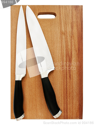 Image of kitchen knives