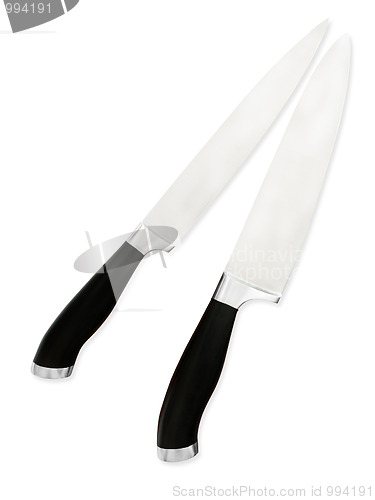 Image of kitchen knives