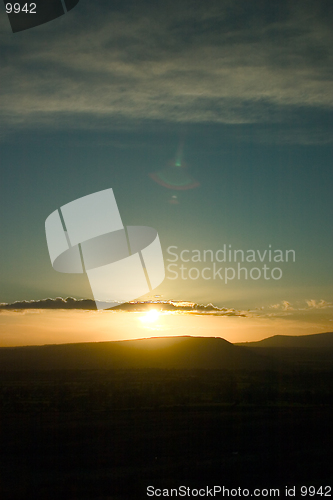 Image of Sunset over Pendle