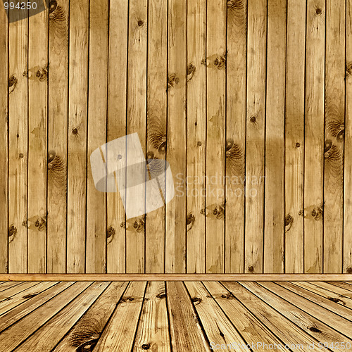 Image of wooden interior